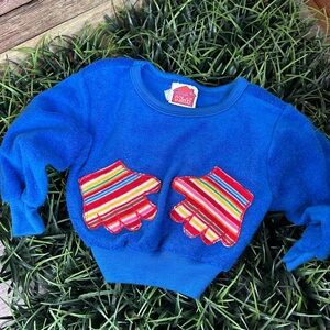 VINTAGE Wrangler Toddler Boys 80’s Terry Sweater Size 2T